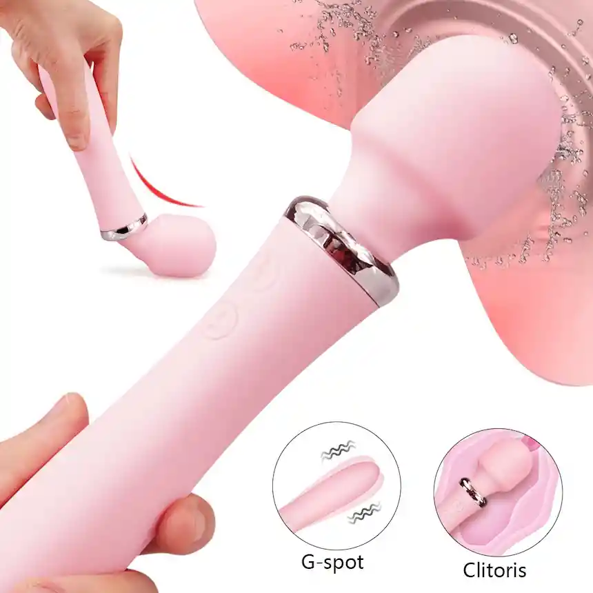 Hitachi Vibrador 2 En 1 - Rosado