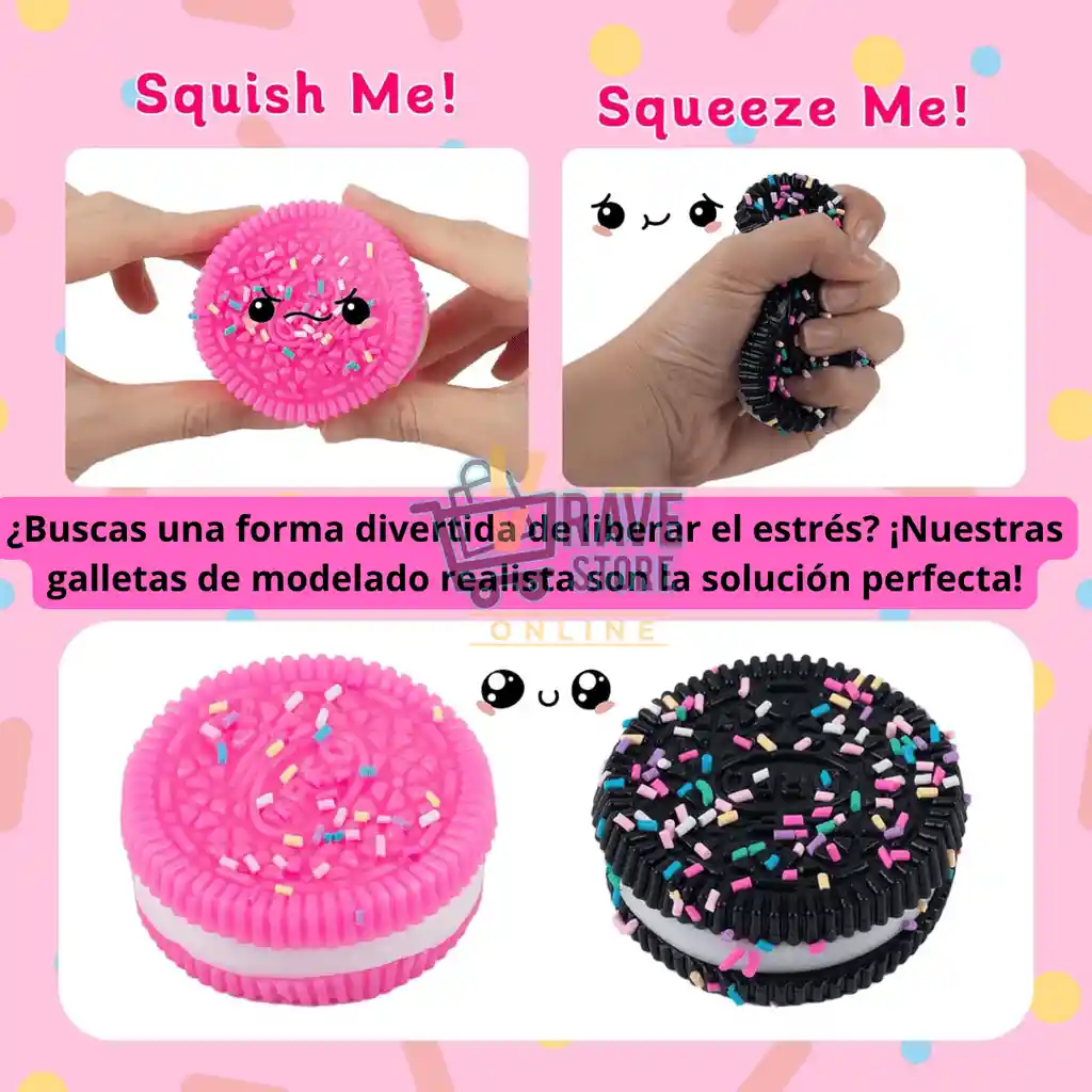 Squishy Galleta X4