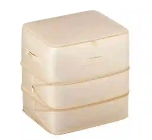Bolsa Almacenamiento Ropa Con Cremallera	beige