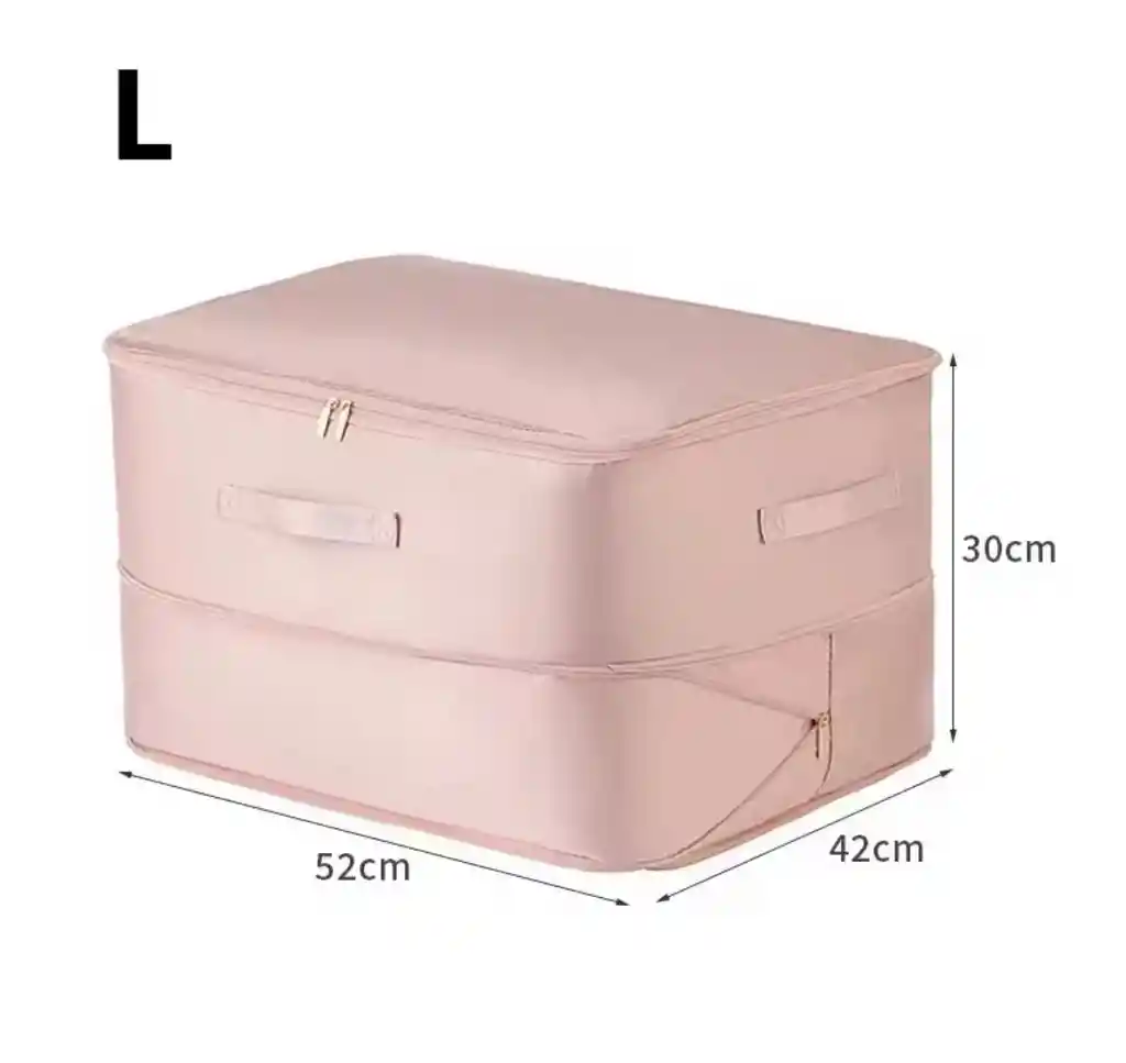 Bolsa Almacenamiento Ropa Con Cremallera				