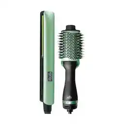Combo Cepillo Y Plancha Aguacate Remilngton Shine Therapy