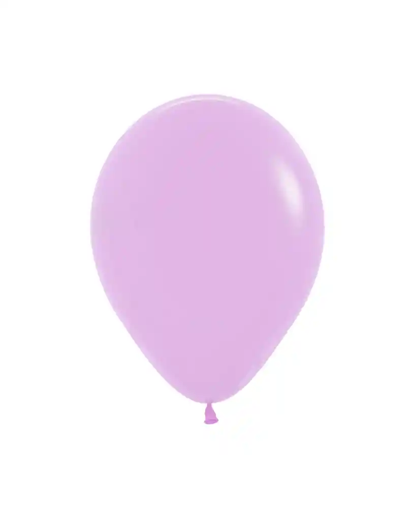 Globo Lila Con Helio Certificado