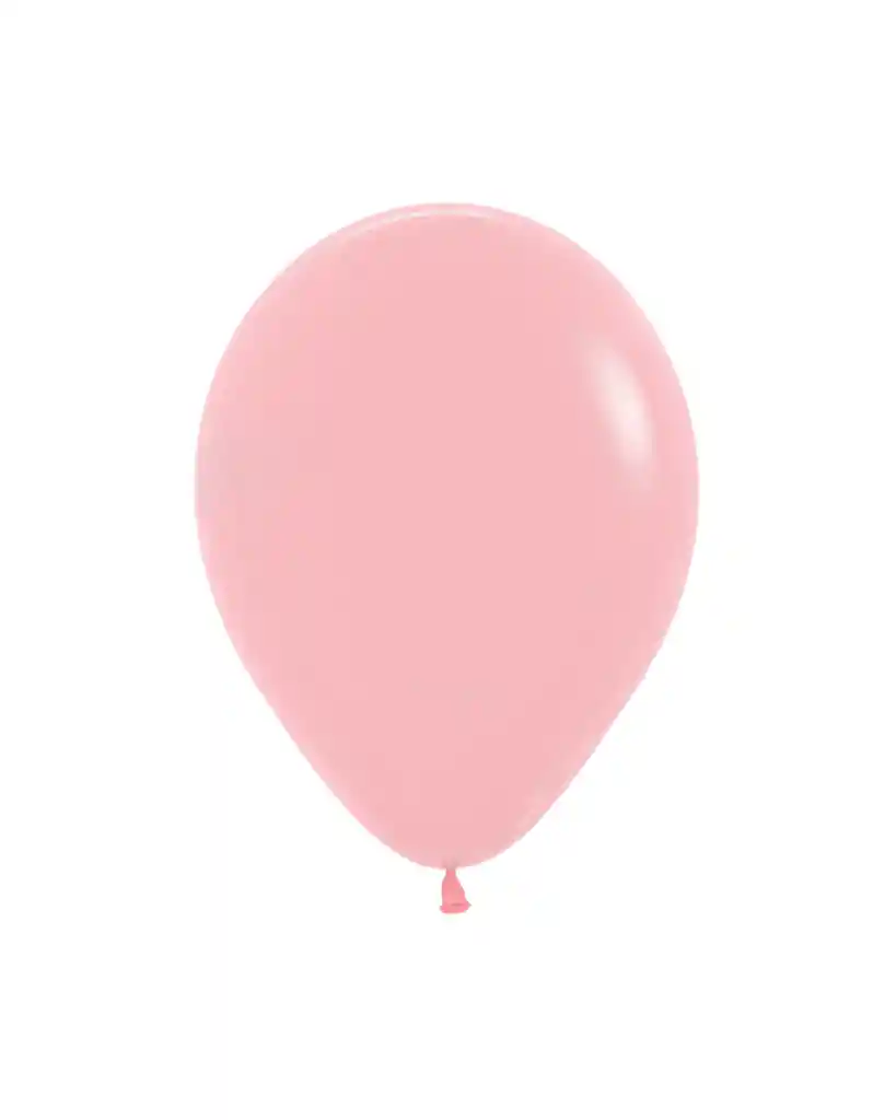Globo Rosado Con Helio Certificado