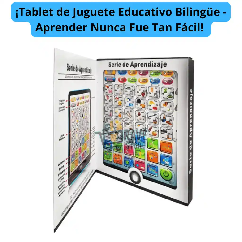 Tableta Niños Tablet Juguete Didactico Jugueteria Infantil