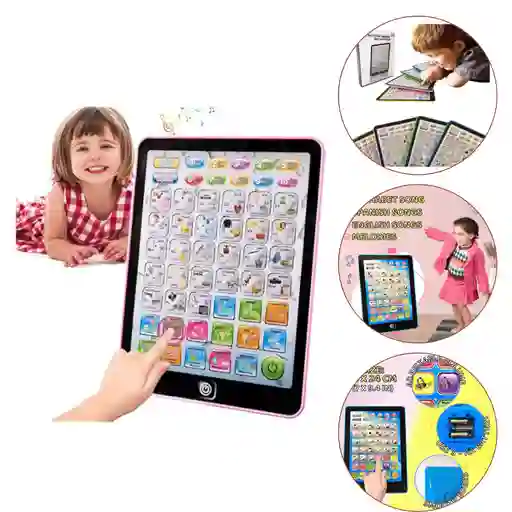 Tableta Niños Tablet Juguete Didactico Jugueteria Infantil