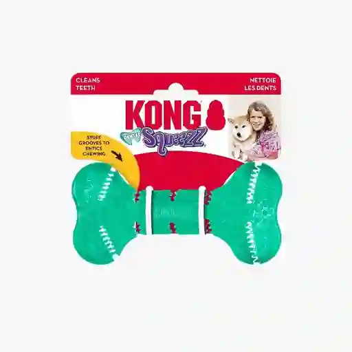 Kong Perro Squeezz Dental Bone Md