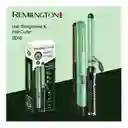 Plancha Cabello Aguacate + Pinza Rizadora Remilngton Replic