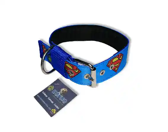 Collar Deko Hebilla Metalica Razas Medianas X 1"