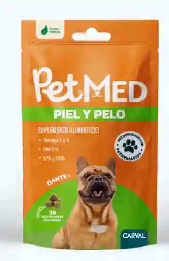 Pet Med Piel Y Pelo X 30 Unidades