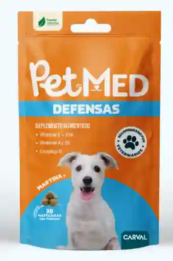 Pet Med Defensas X 30 Unidades