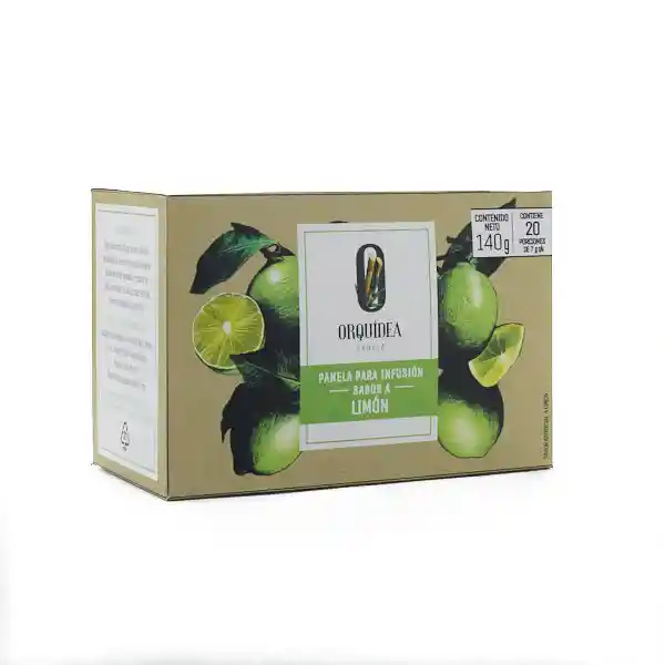 Orquídea Panela Pulverizada En Sobres Sabor Limón