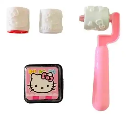 Pack De Sellos Hello Kitty Con 3 Motivos Diferentes
