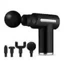 Masajeador Percutor Muscular | Massage Gun Semiprofesional Recargable Para Deportistas Y Dolores