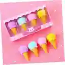 Set De Borradores Heladitos Dulces Y Tiernos