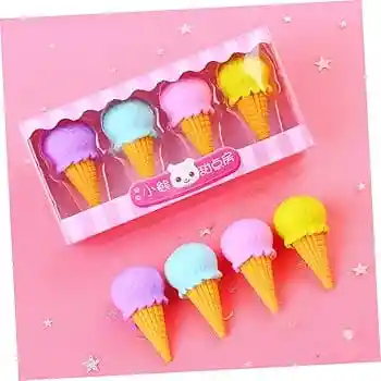 Set De Borradores Heladitos Dulces Y Tiernos
