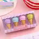 Set De Borradores Heladitos Dulces Y Tiernos