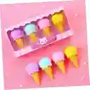 Set De Borradores Heladitos Dulces Y Tiernos