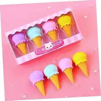 Set De Borradores Heladitos Dulces Y Tiernos