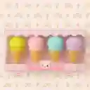 Set De Borradores Heladitos Dulces Y Tiernos