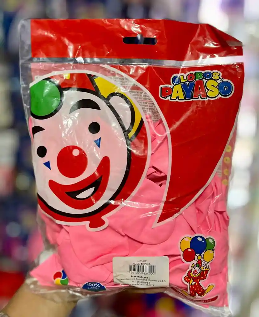 Bombas Corazon Rosadas X 50 Unid