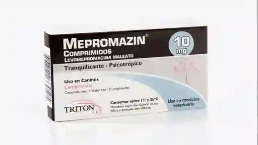 Mepromazin 10 Mg Caja X 10 Tabletas