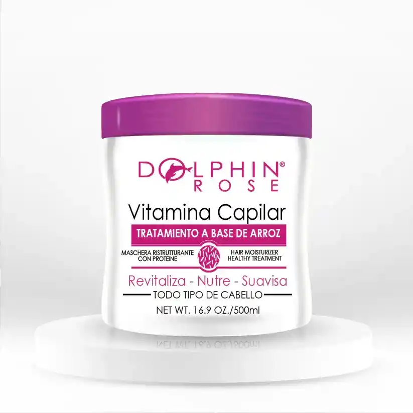 Tratamiento Proteina De Arroz X500ml - Dolphin Rose
