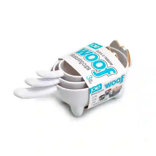 Tazas Medidoras Joie Blanco 3 Pz