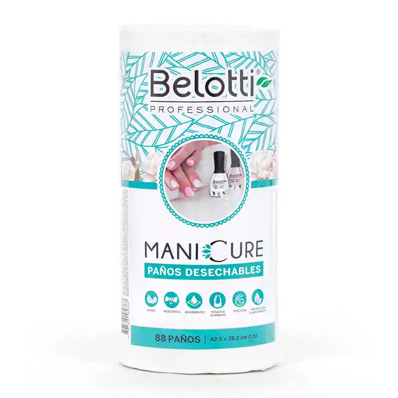 Toallas Para Manicure – Rollo X 88 Belotti