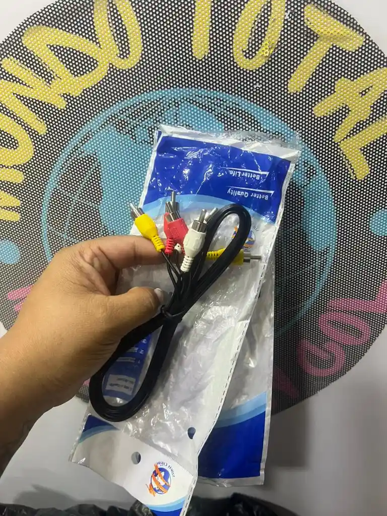 Cable 3x3 Rca Video Y Audio
