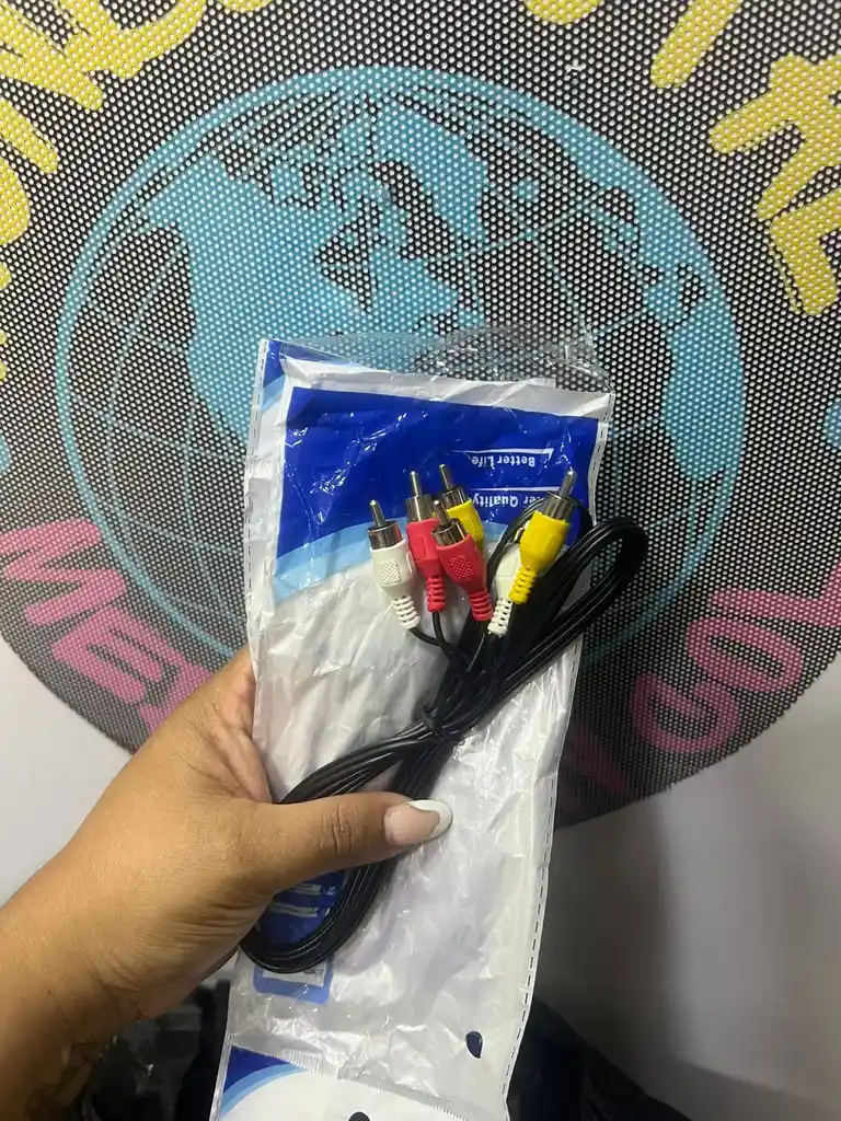 Cable 3x3 Rca Video Y Audio