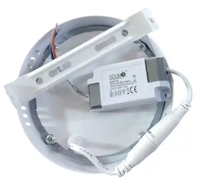 Panel Led Redondo De Sobreponer 6w