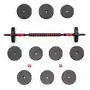 Kit De Pesas Ejercicio Mancuernas Termoforradas 20kg