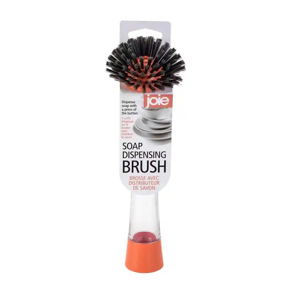 Cepillo Dispensador Joie Jabon 24cm Terracota
