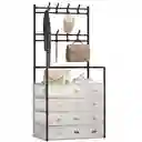 Organizador Zapatos Con Perchero Zapatero Acrilico 5 Niveles