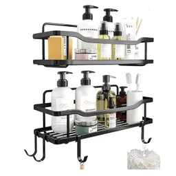 Organizador De Ducha Repisa Baño Adhesivo Set 2 Inoxidable
