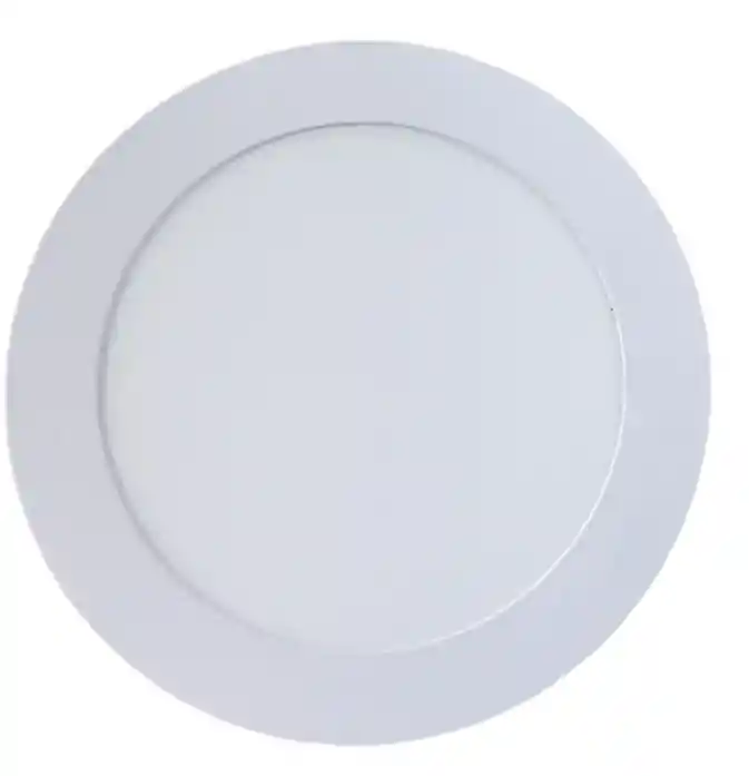 Panel Led De Incrustar 12w Redondo