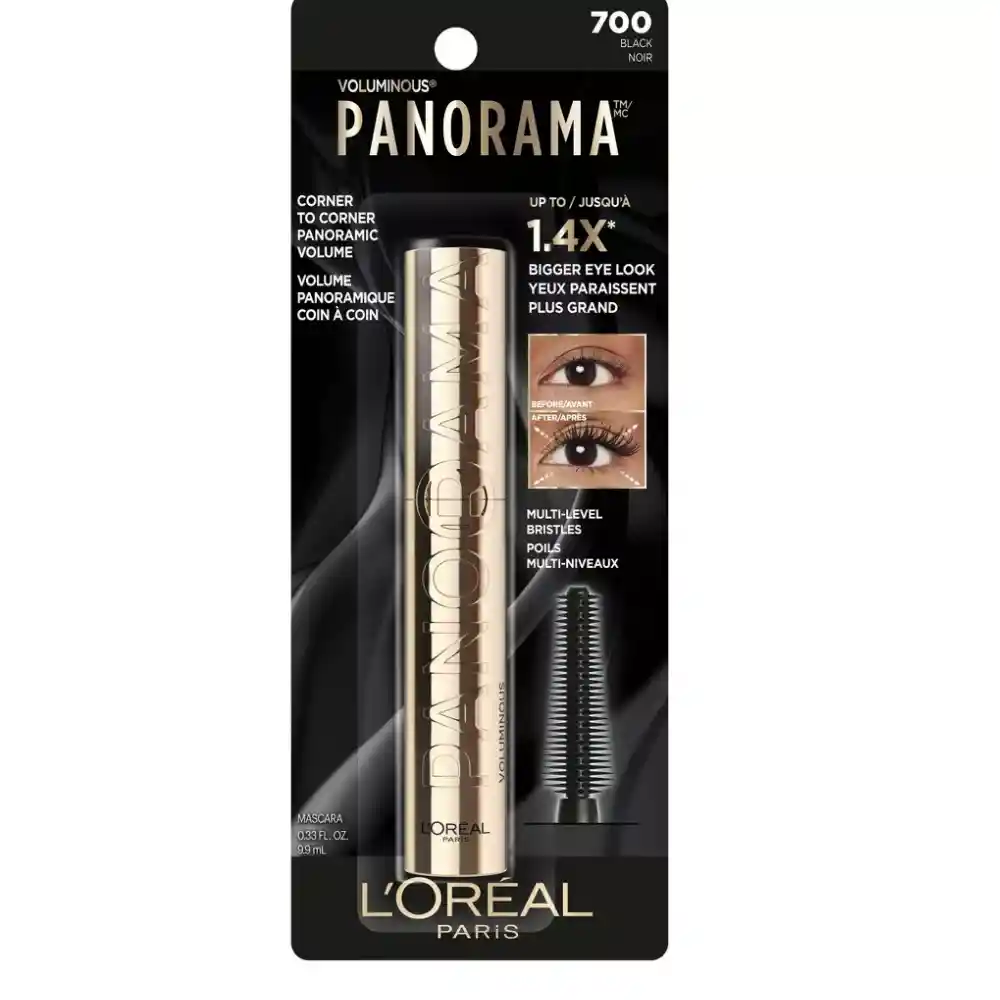 Pestañina Panorama De L'oréal Paris En El Tono 700 Negro
