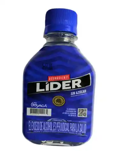 Aguardiente Líder Azul (175 Ml)