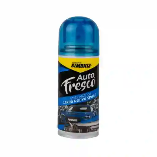 Ambientador Spray Auto Fresco Simoniz - Carro Nuevo Sport 110ml