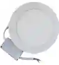 Panel Led Redondo De Incrustar 9w