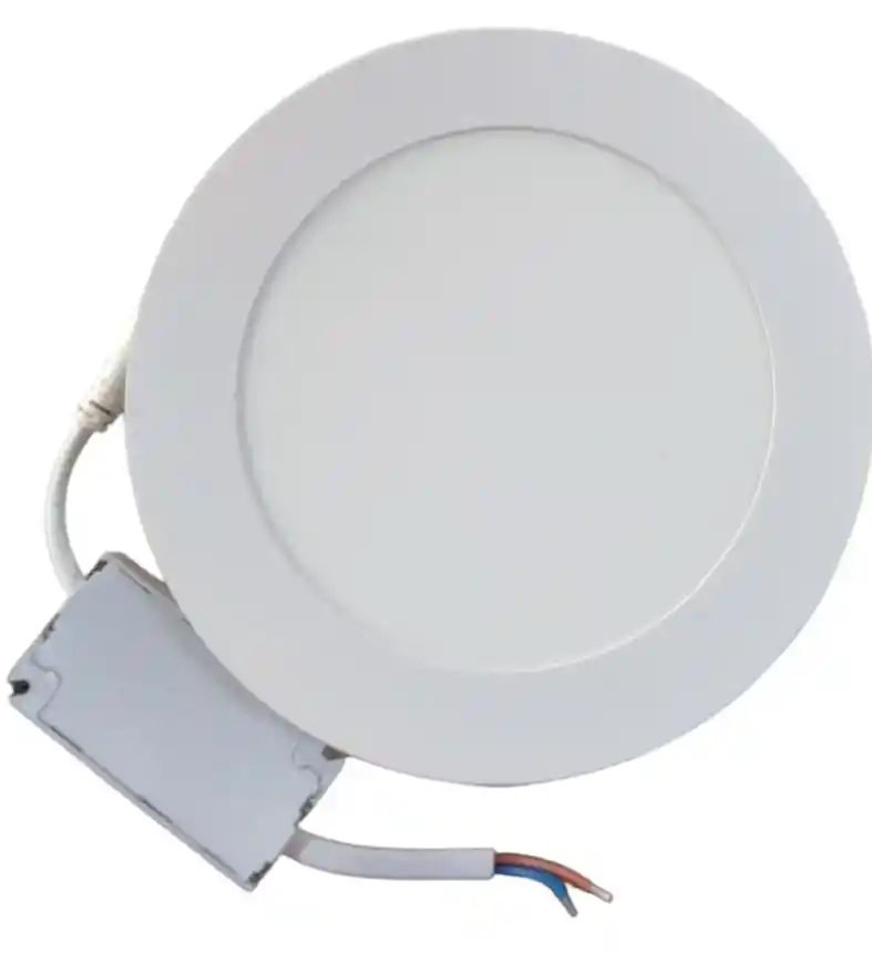 Panel Led Redondo De Incrustar 9w