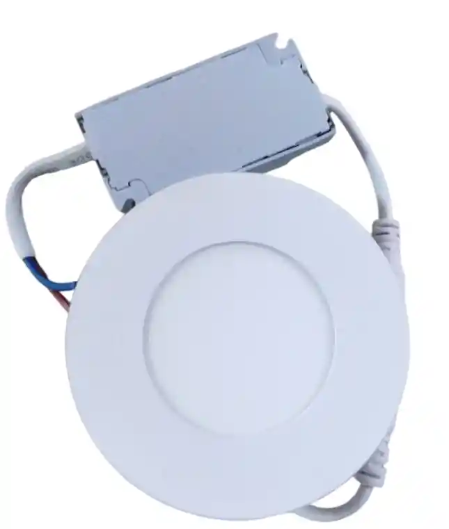Panel Led 3w De Encrustar Redondo