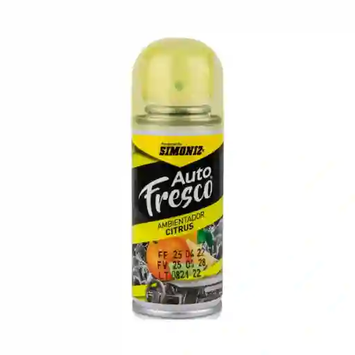 Ambientador Spray Auto Fresco Simoniz - Citrus 110ml