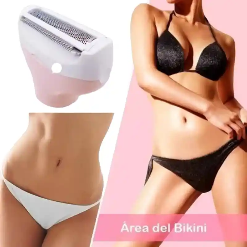 Máquina Afeitar Femenina 4 En 1 Recargable – Afeitadora Piernas, Bikini, Cejas Y Nariz