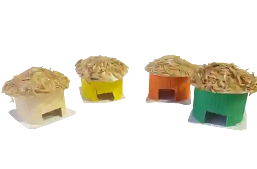 Chozas Para Maqueta De Carton 4 Und
