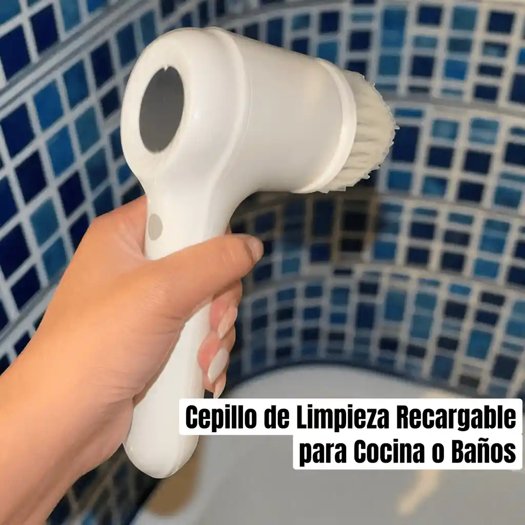 Cepillo De Limpieza Recargable 5 En 1 – Hogar, Baños Y Cocina