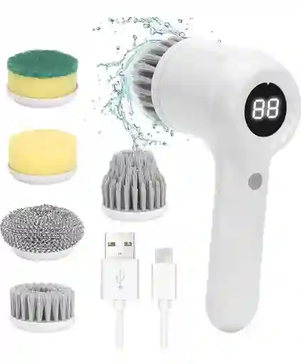 Cepillo De Limpieza Recargable 5 En 1 – Hogar, Baños Y Cocina