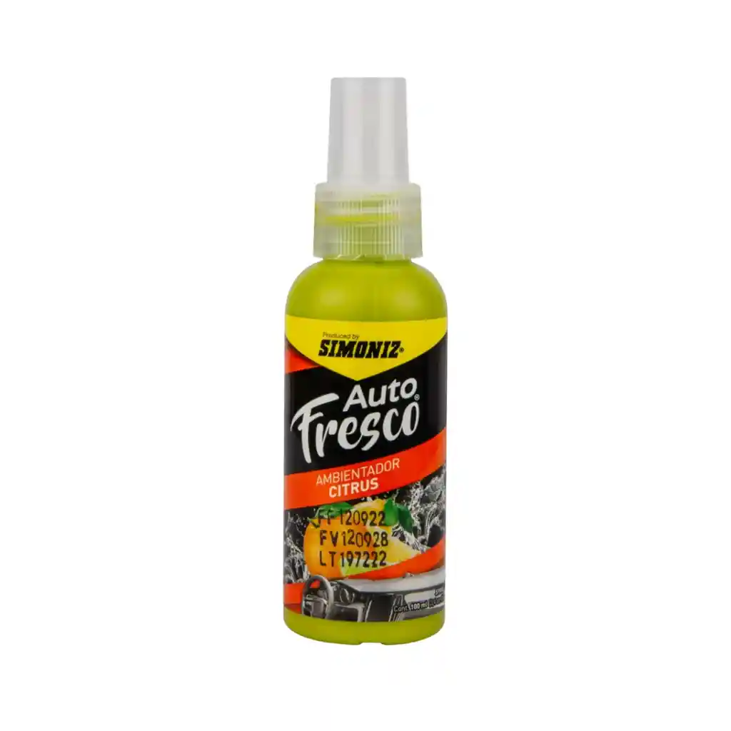Ambientador Splash Auto Fresco Simoniz - Citrus 100ml