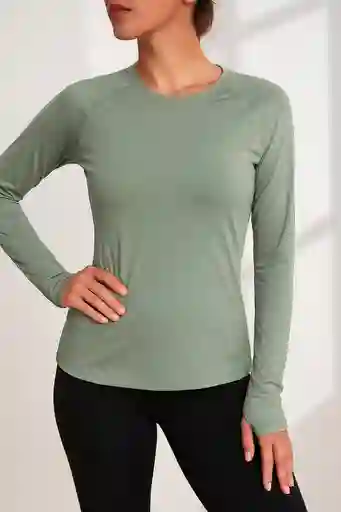 Blusa Deportiva Manga Larga Fit Pro – Soft Elegance