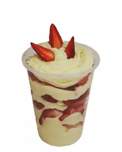 Fresas Con Crema En Vaso 16 Oz 🍓